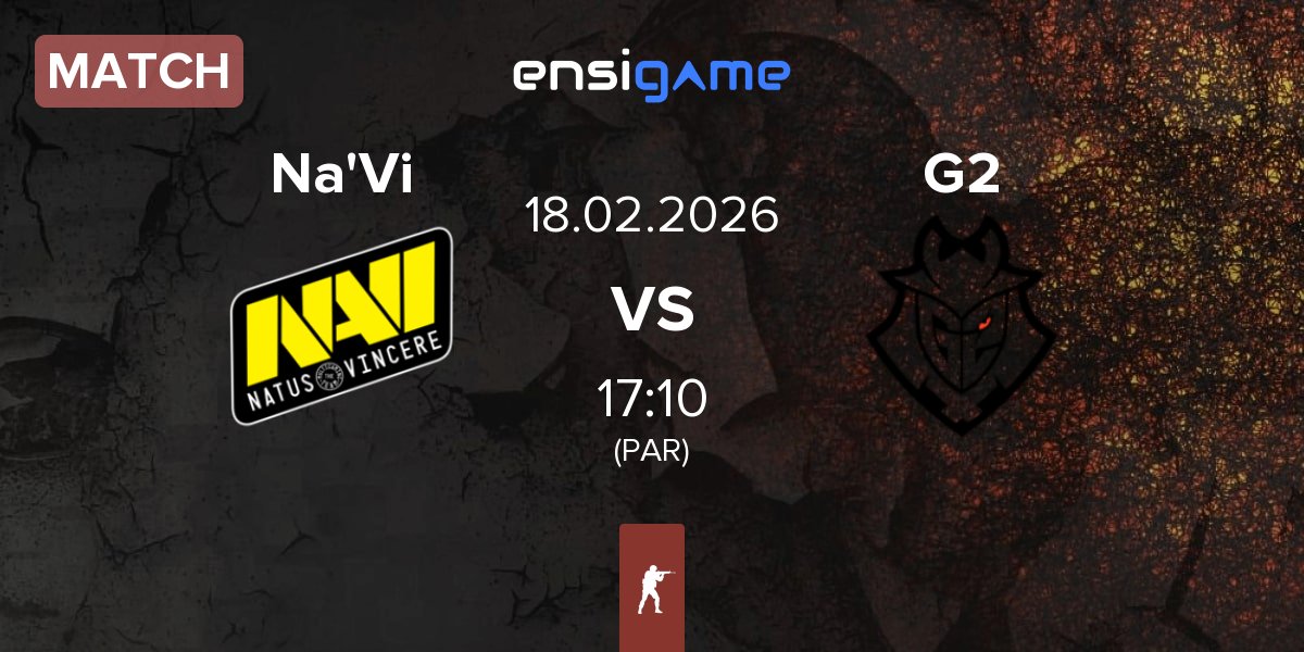 Partida Natus Vincere Na'Vi vs G2 Esports G2 | 18.02