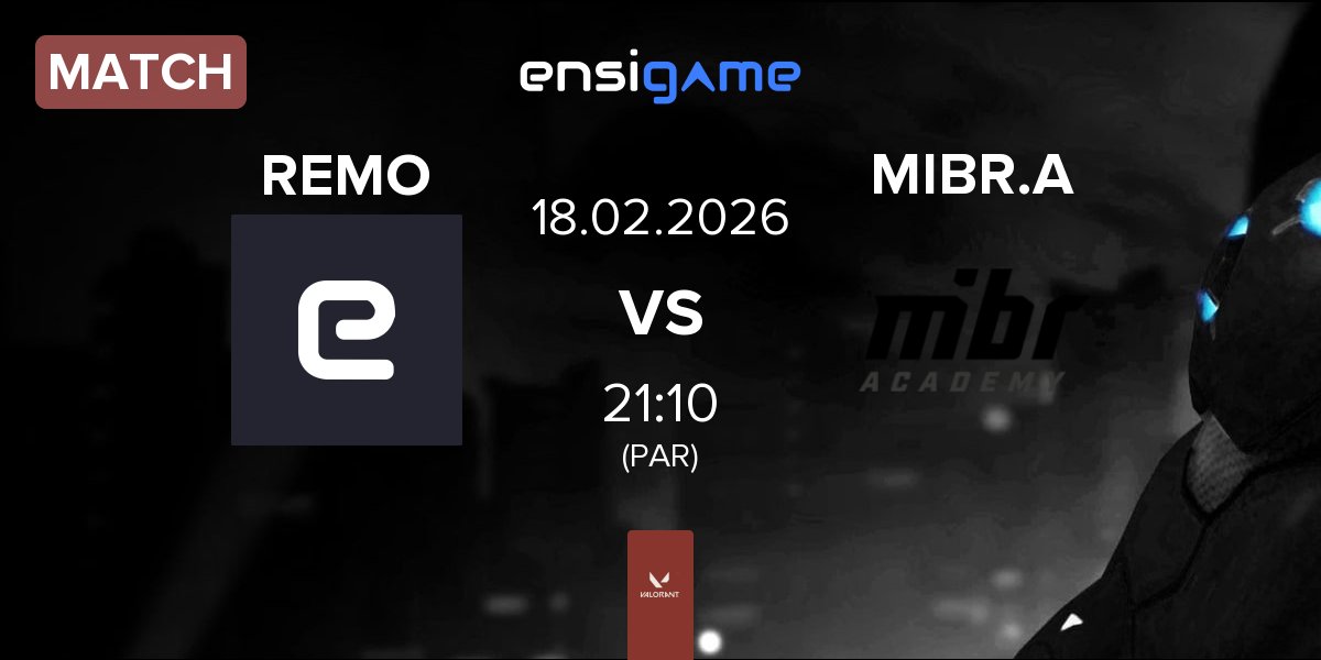 Partida REMO E-Sports REMO vs MIBR Academy MIBR.A | 18.02