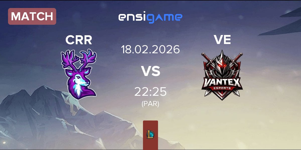 Partida Cuban Raft Raiders CRR vs Vantex Esports VE | 18.02