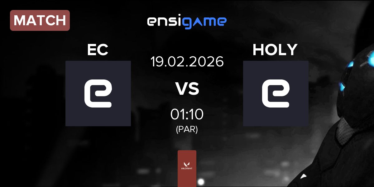 Match Equipe Caos EC vs HOLY HL | 19.02