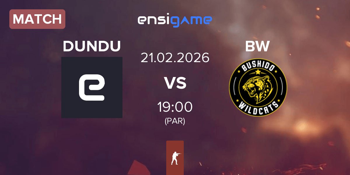 Partida DUNDU vs Bushido Wildcats BW | 19.02