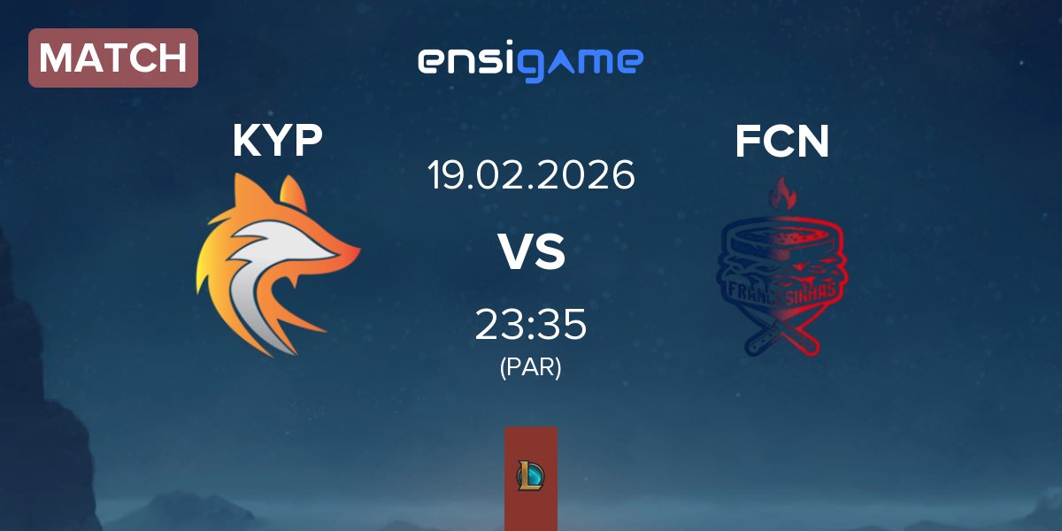 Match Keypulse Esports KYP vs Francesinhas FCN | 19.02