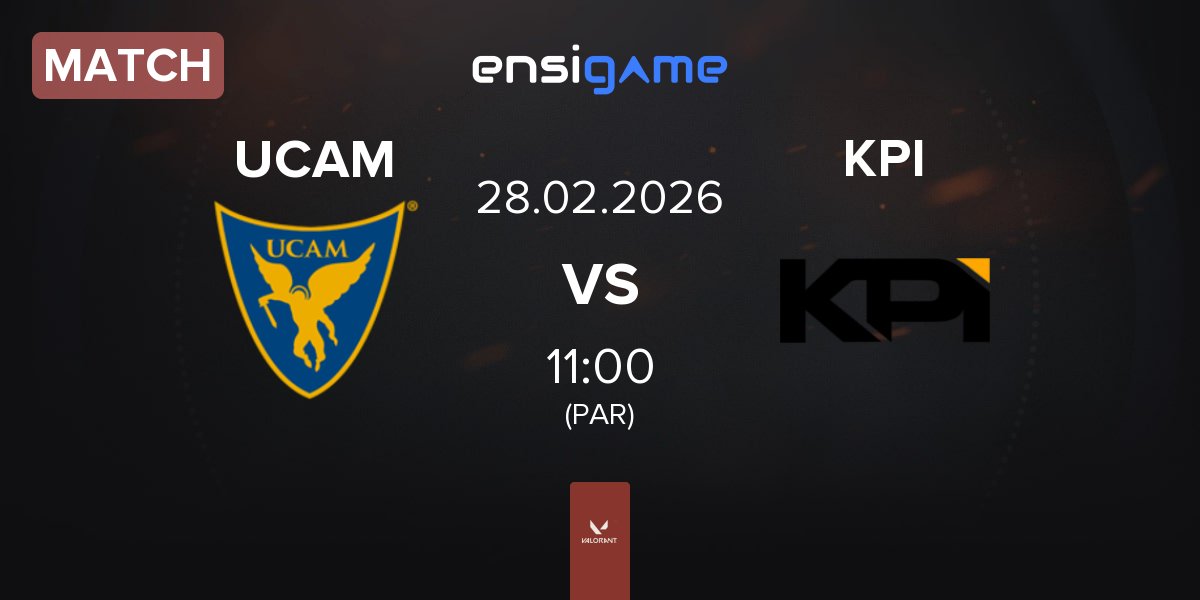 Match UCAM Esports Club UCAM vs KPI Gaming KPI | 28.02