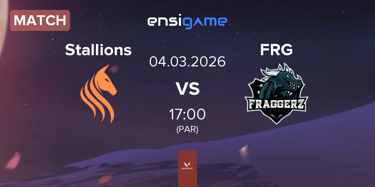 Match Stallions Esports Stallions vs Fraggerz FRG | 01.03