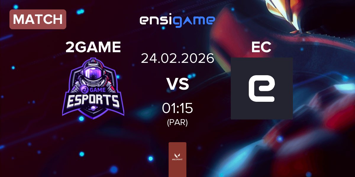 Partida 2GAME Esports 2G vs Equipe Caos EC | 24.02