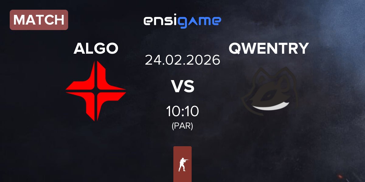 Match ALGO Esports ALGO vs QWENTRY | 24.02