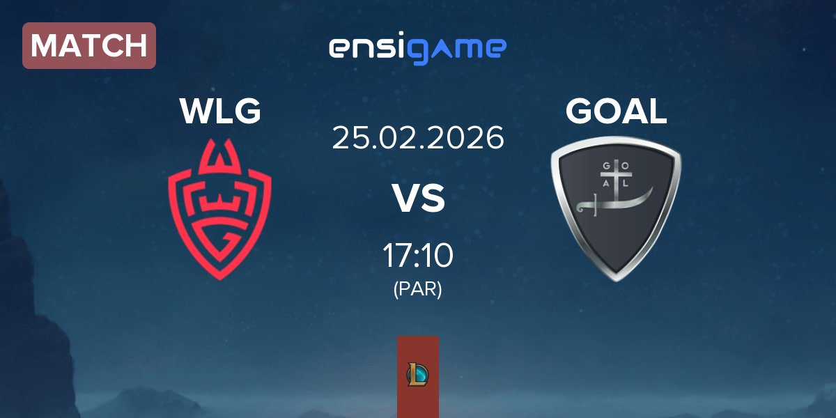 Partida WLGaming Esports WLG vs GOAL | 25.02