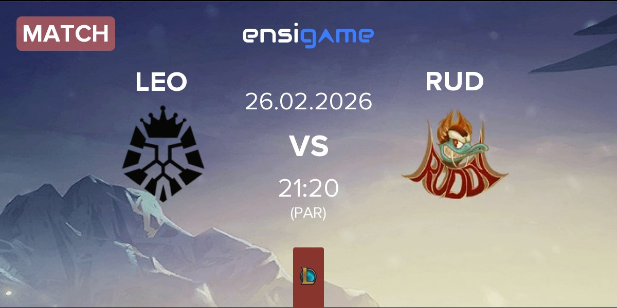 Match LEO vs Ruddy Corporation RUD | 26.02