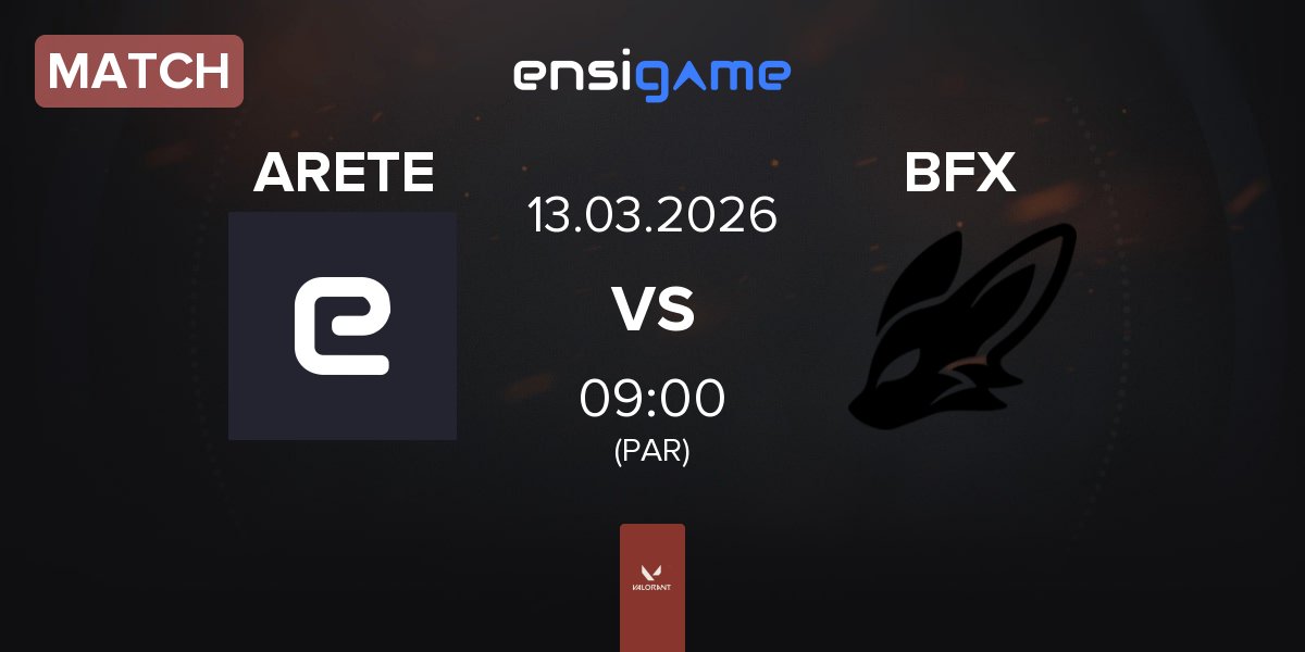 Match ARETE vs FearX BFX | 13.03
