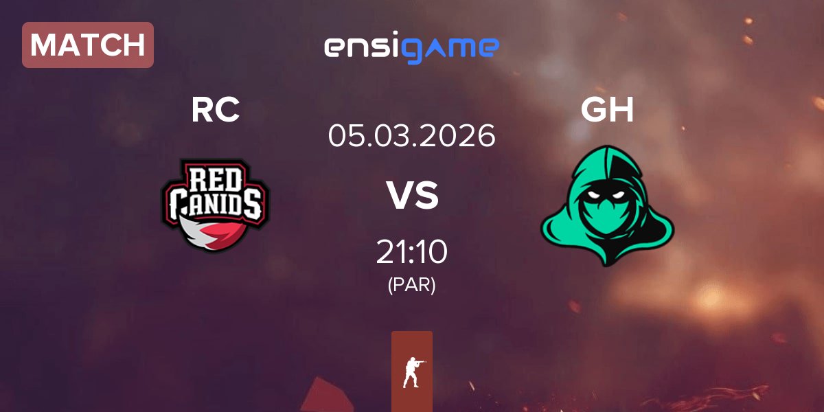 Match Red Canids RC vs Game Hunters GH | 05.03
