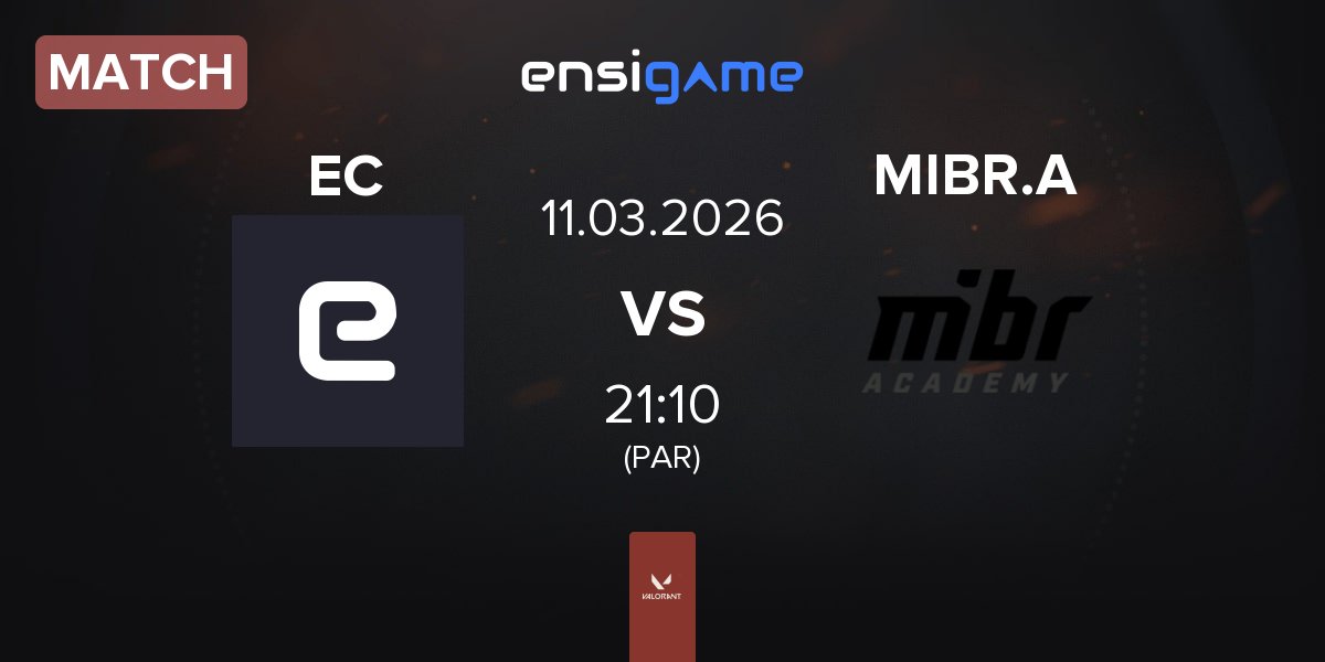 Partida Equipe Caos EC vs MIBR Academy MIBR.A | 11.03