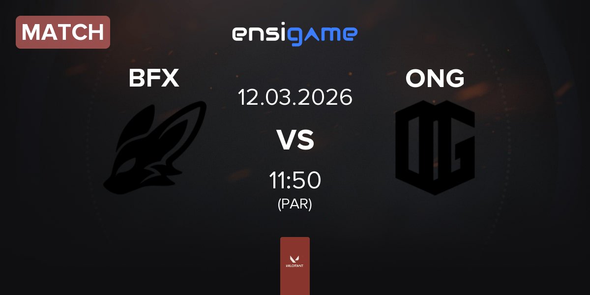 Match FearX BFX vs ONSIDE GAMING ONG | 12.03