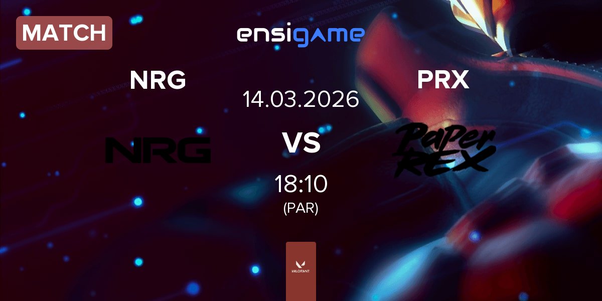 Match NRG vs Paper Rex PRX | 14.03