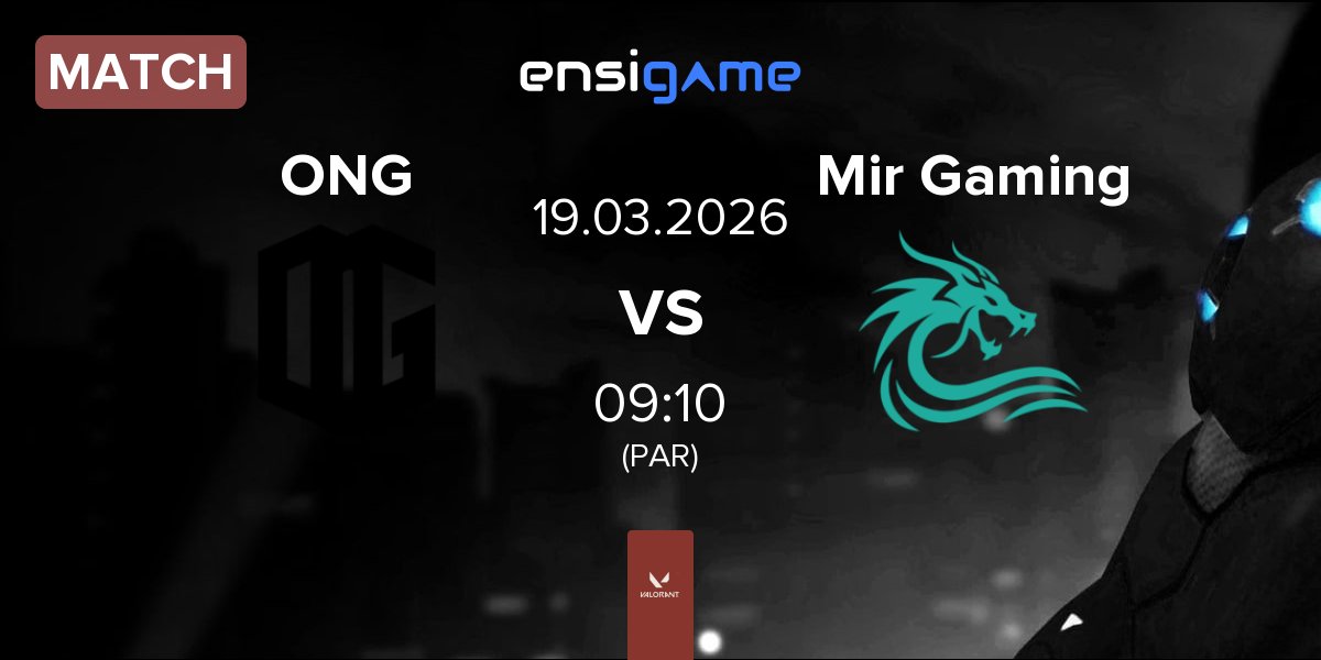 Match ONSIDE GAMING ONG vs Mir Gaming MIRG | 19.03