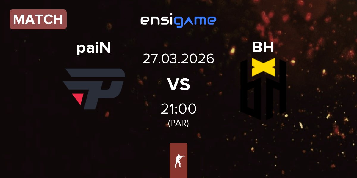Partida paiN Gaming paiN vs Bounty Hunters BH | 27.03