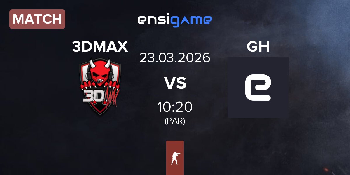 Match 3DMAX vs GAMEHARMONY GH | 23.03