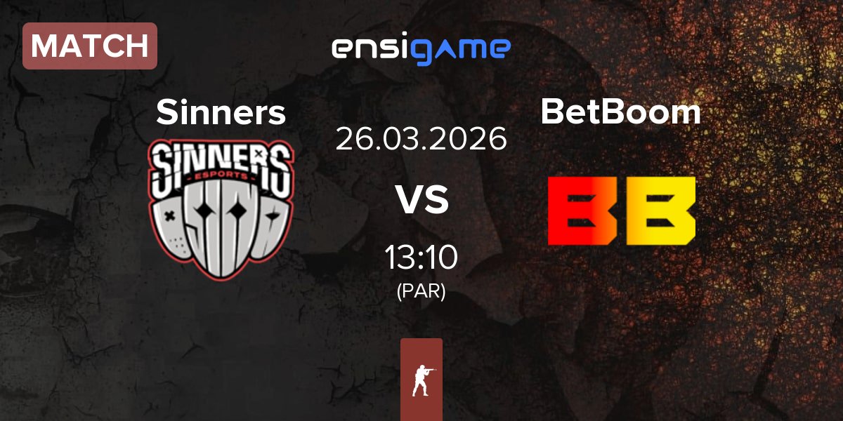 Match Sinners Esports Sinners vs BetBoom | 26.03