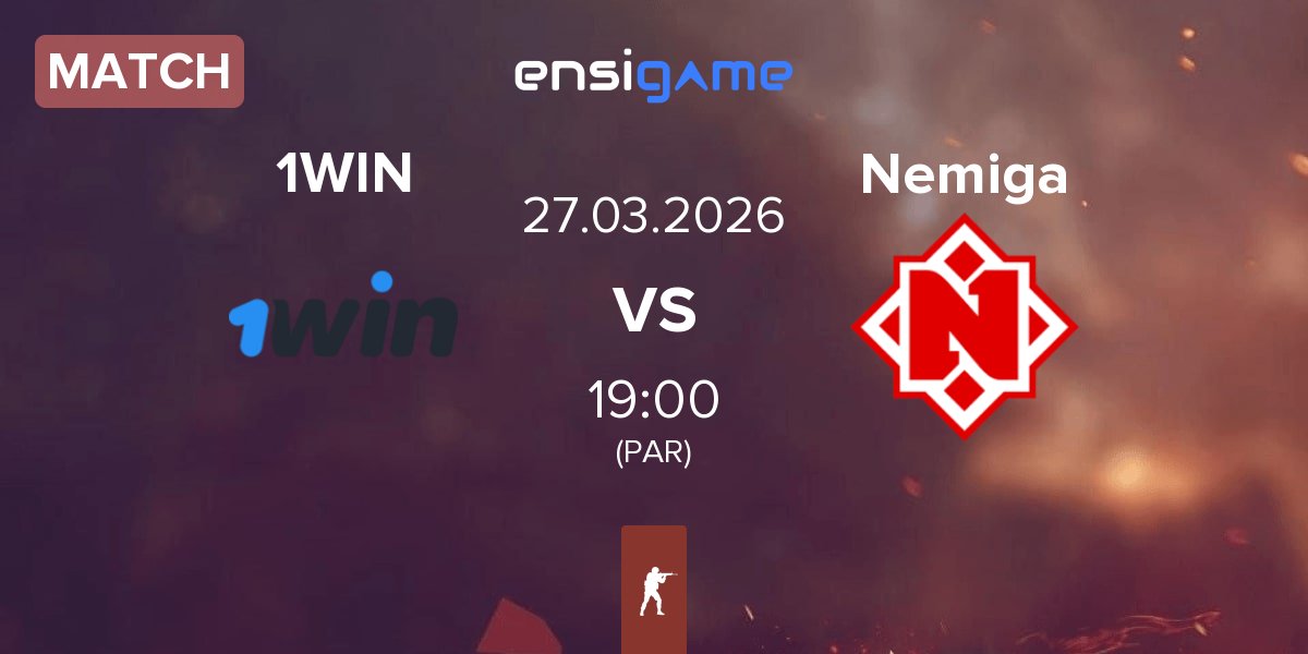 Partida 1w Team 1WIN vs Nemiga Gaming Nemiga | 27.03