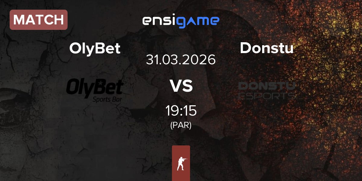 Match OlyBet vs Donstu Esports Donstu | 31.03