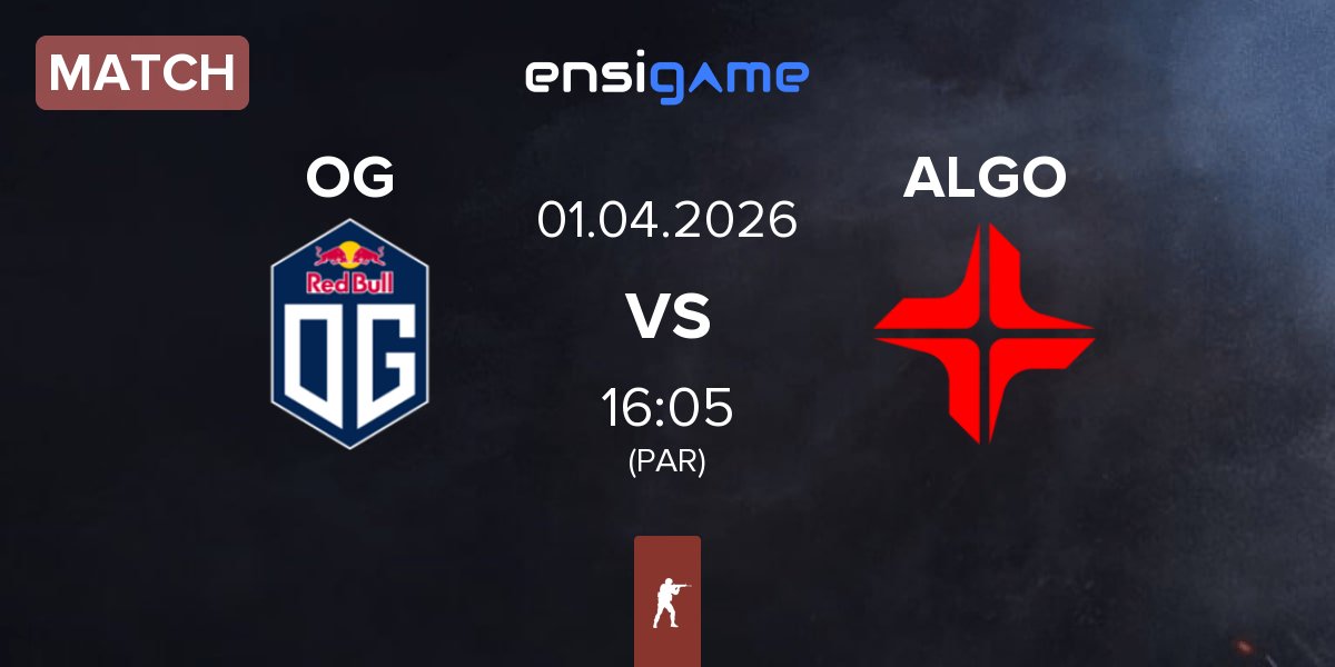 Partida OG Gaming OG vs ALGO Esports ALGO | 01.04