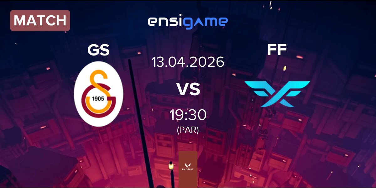 Partida Galatasaray Esports GS vs Fire Flux Esports FF | 13.04