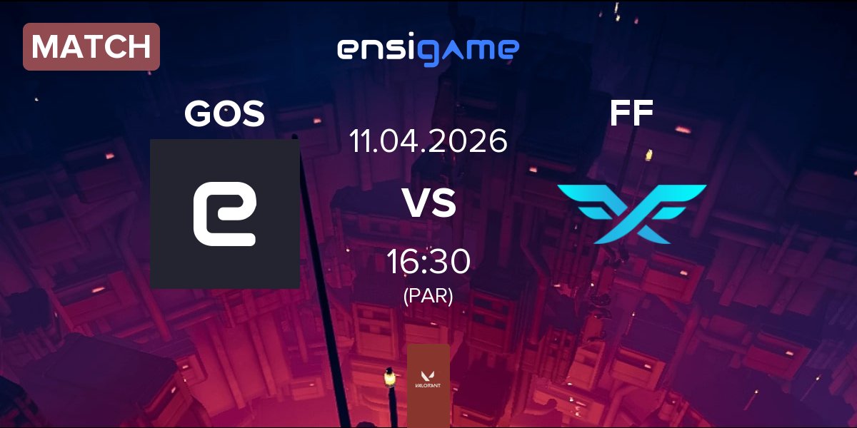 Partida ghosts GOS vs Fire Flux Esports FF | 11.04