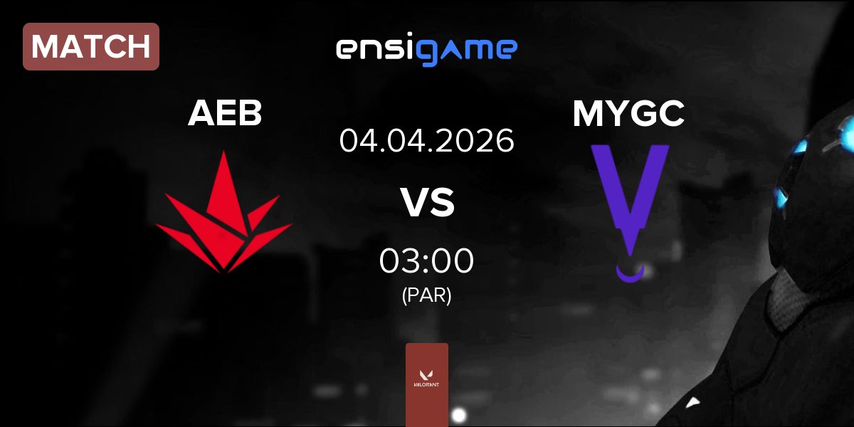 Match Akave Esports Black AEB vs MYVRA GC MYGC | 04.04