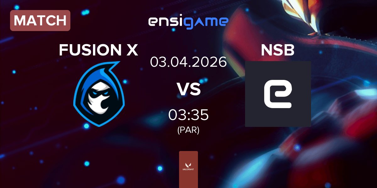 Match FUSION X vs No Sweat Blossom NSB | 03.04