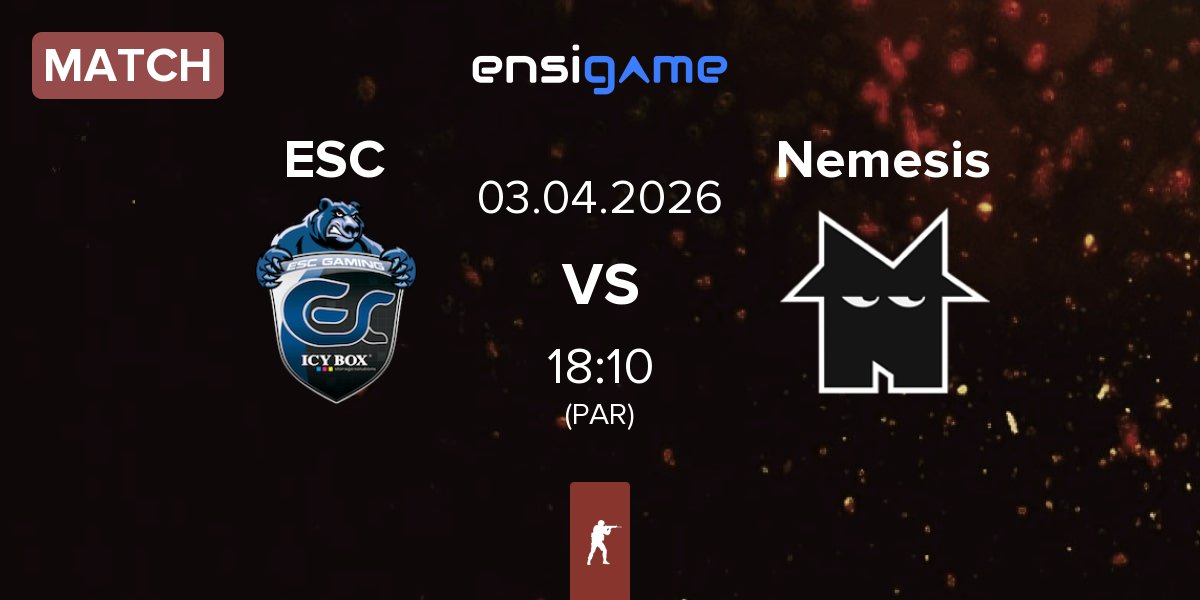 Partida ESC Gaming ESC vs Team Nemesis Nemesis | 03.04