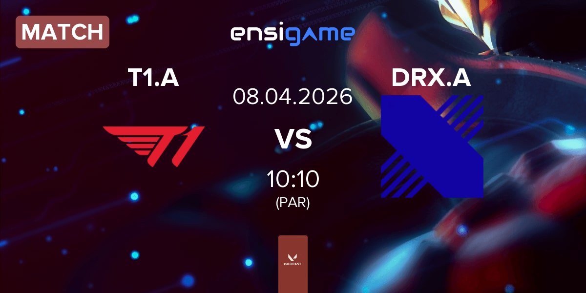 Match T1 Academy T1.A vs DRX Academy DRX.A | 08.04