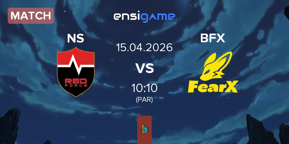 Match Nongshim RedForce NS vs BNK FearX BFX | 15.04