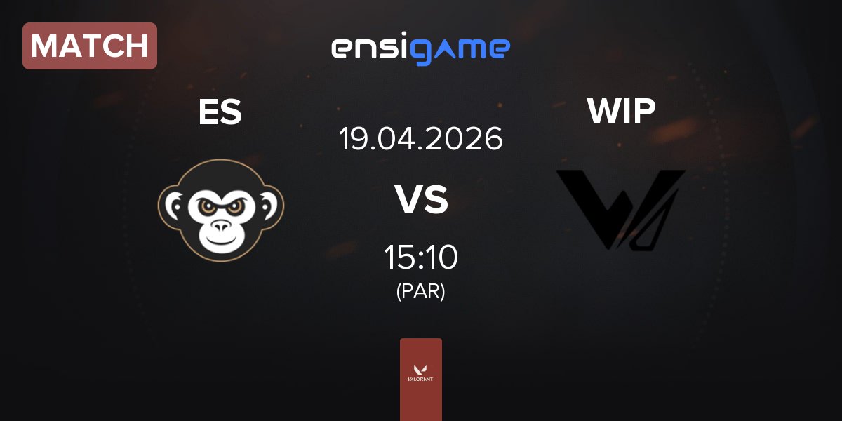 Partida Esprit Shōnen ES vs WIP Esports WIP | 19.04