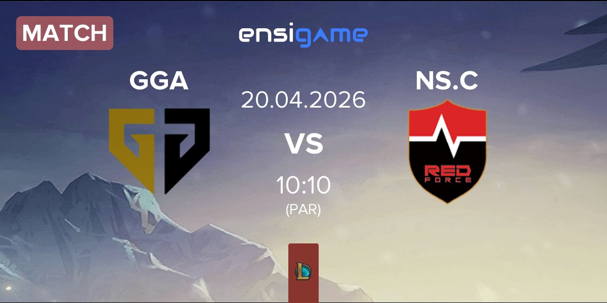 Match Gen.G Global Academy GGA vs Nongshim RedForce Challengers NS.C | 20.04