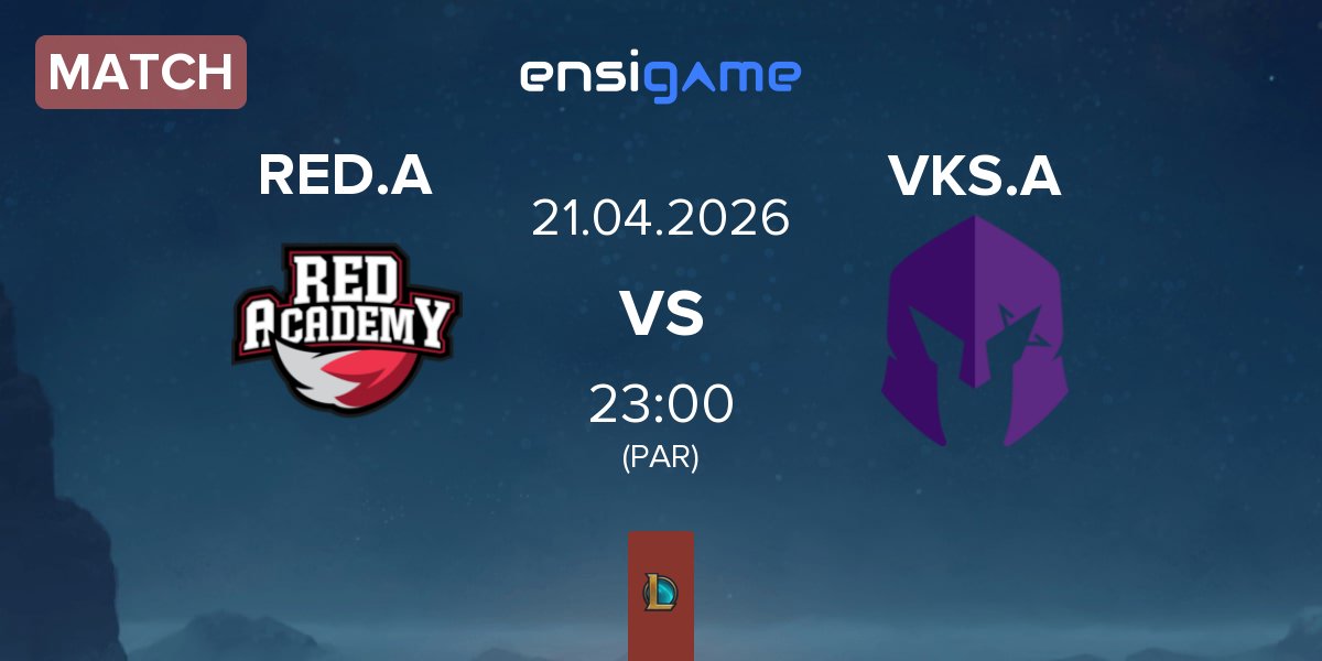 Partida RED Academy RED.A vs Vivo Keyd Stars Academy VKS.A | 21.04