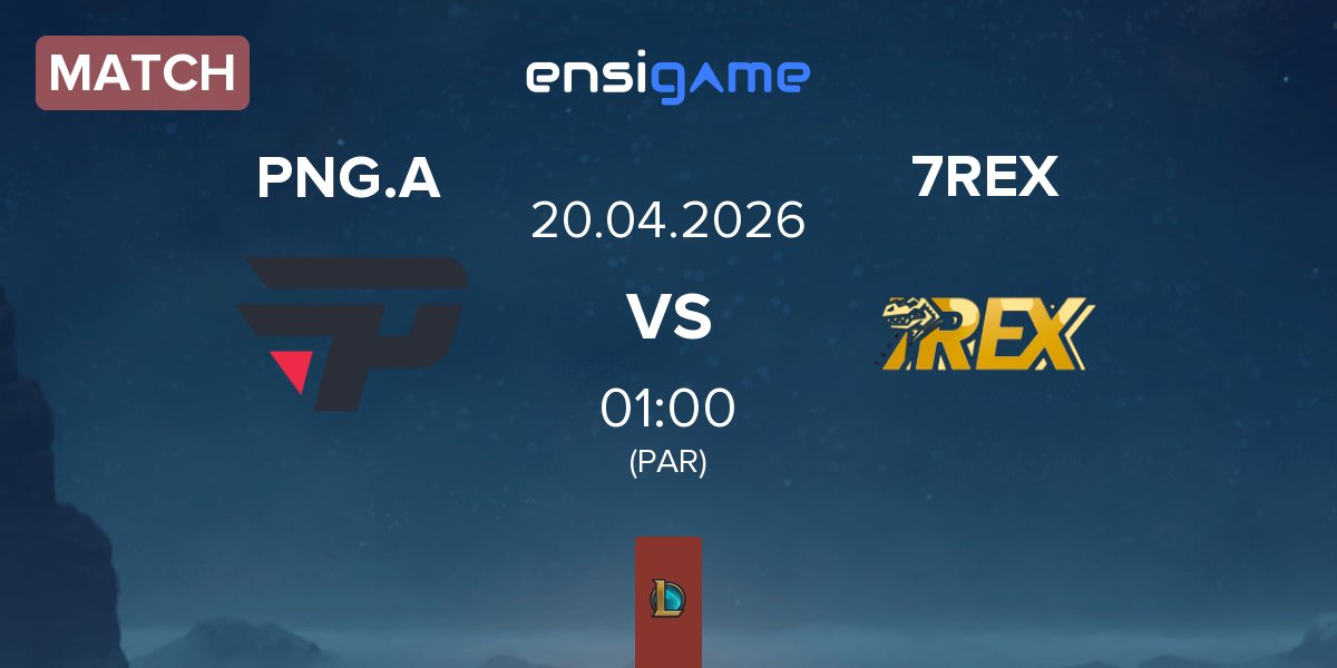 Partida paiN Gaming Academy PNG.A vs 7REX | 20.04