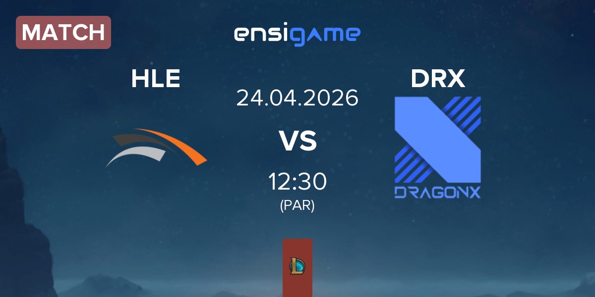 Partida Hanwha Life Esports HLE vs Kiwoom DRX DRX | 24.04