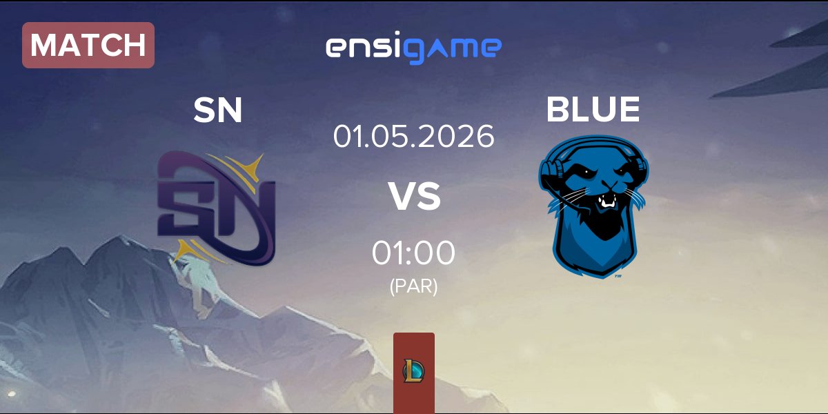 Match Supernova SN vs Blue Otter BLUE | 01.05