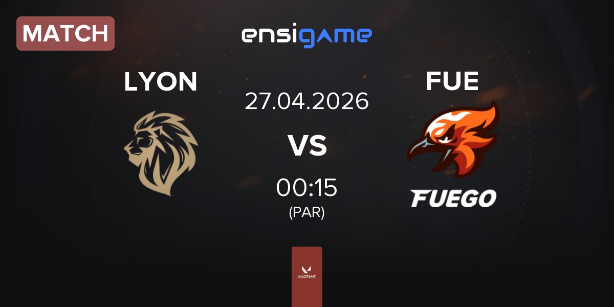 Match LYON vs FUEGO FUE | 27.04