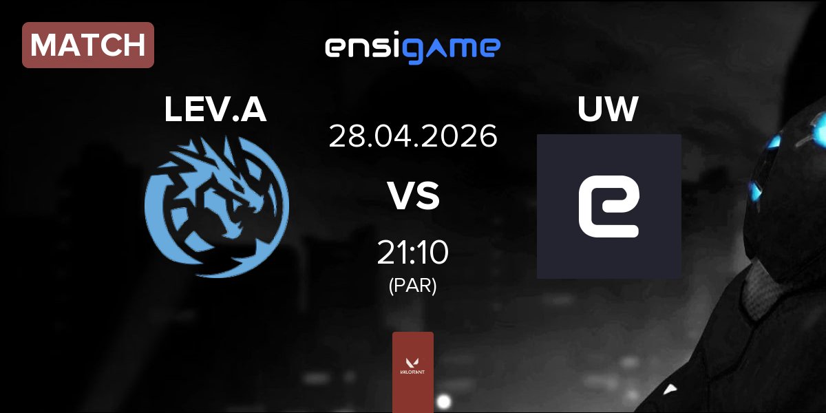 Match Leviatán Academy LEV.A vs University War UW | 28.04
