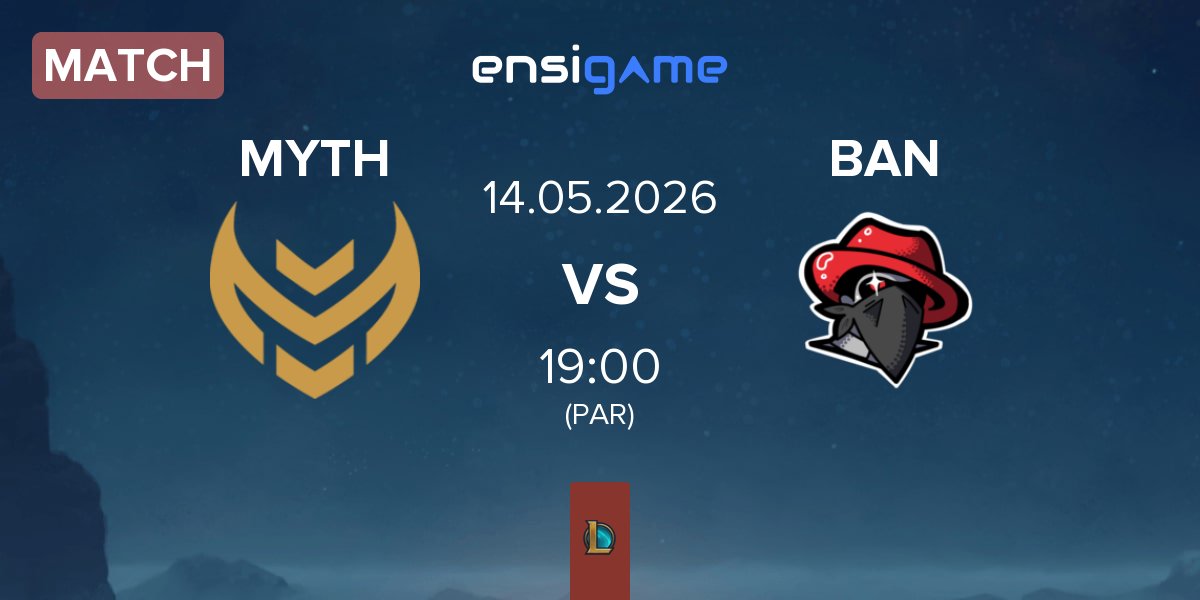 Match Myth Esports MYTH vs The Bandits BAN | 14.05