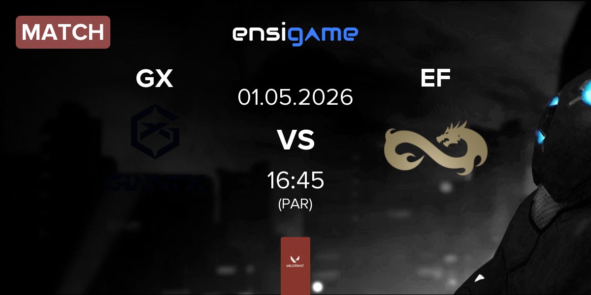 Partida GIANTX GX vs Eternal Fire EF | 01.05