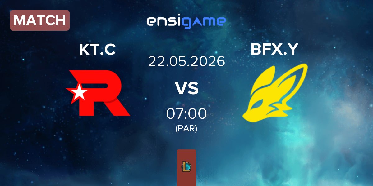 Match KT Rolster Challengers KT.C vs BNK FearX Youth BFX.Y | 22.05