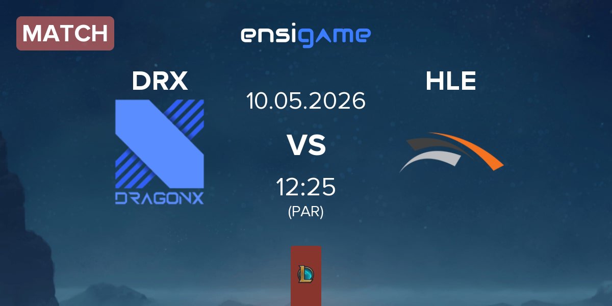 Partida Kiwoom DRX DRX vs Hanwha Life Esports HLE | 10.05