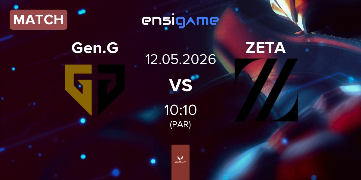 Match Gen.G Esports Gen.G vs ZETA DIVISION ZETA | 12.05
