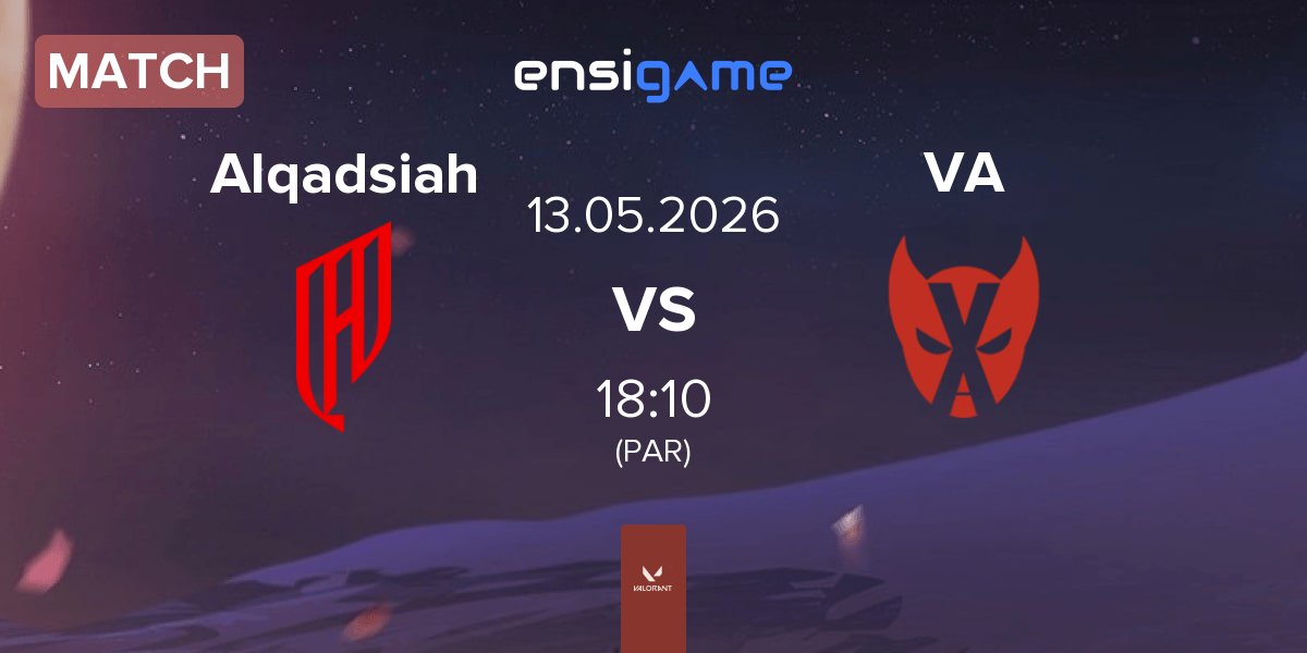 Match AlQadsiah Esports QAD vs VillianArc VA | 13.05