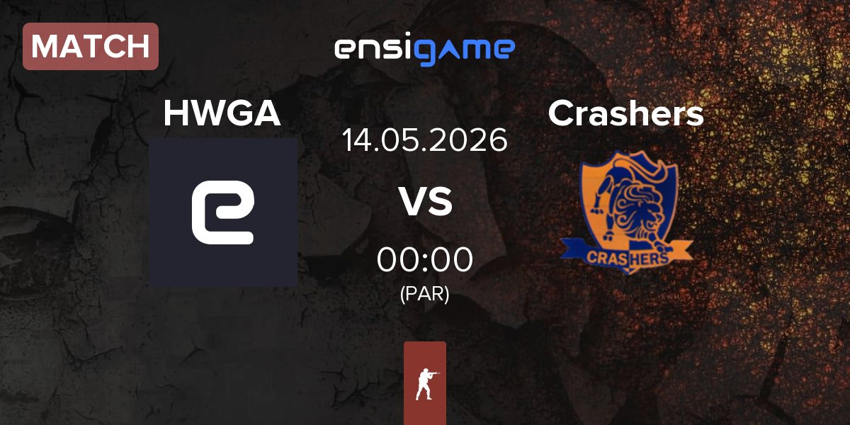 Match HereWeGoAgain HWGA vs Team Crashers Crashers | 14.05