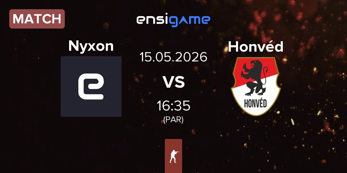 Partida Nyxon eSports Nyxon vs Honvéd Esports Honvéd | 15.05