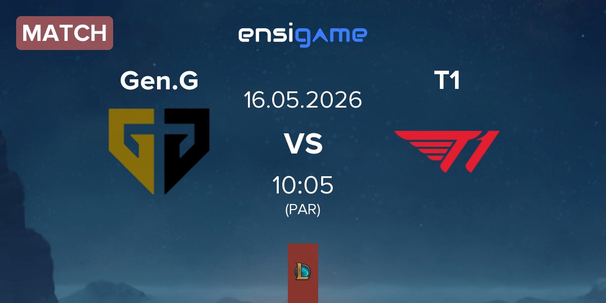 Match Gen.G Esports Gen.G vs T1 | 16.05