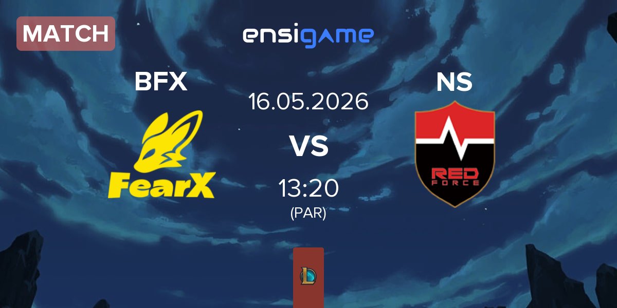 Partida BNK FearX BFX vs Nongshim RedForce NS | 16.05