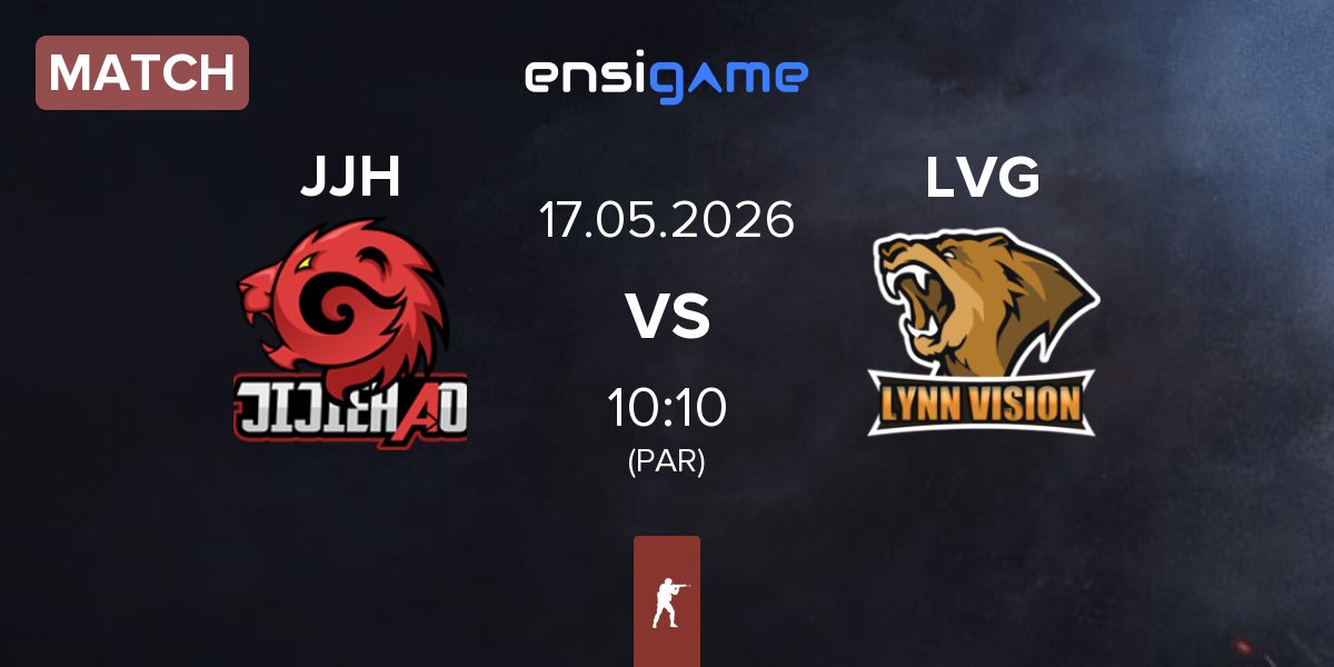 Match JiJieHao JJH vs Lynn Vision Gaming LVG | 17.05